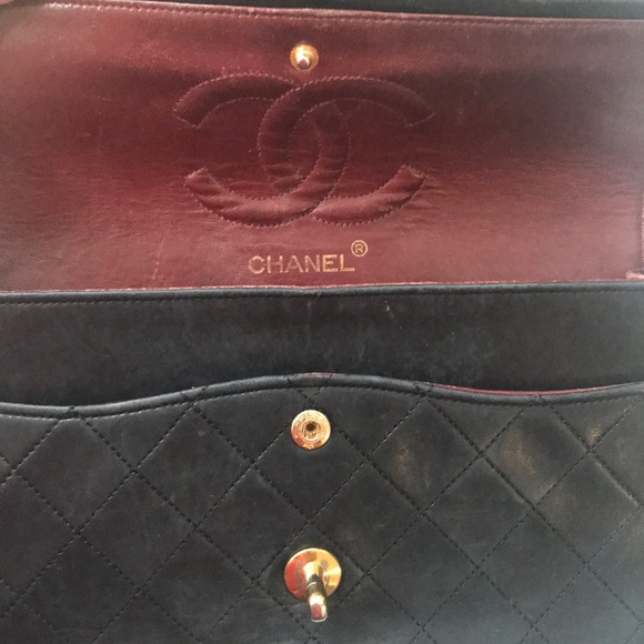 Authentic Chanel flap bag vintage - Picture 6 of 14